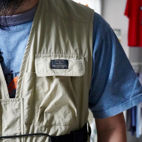 old mont-bell photo vest