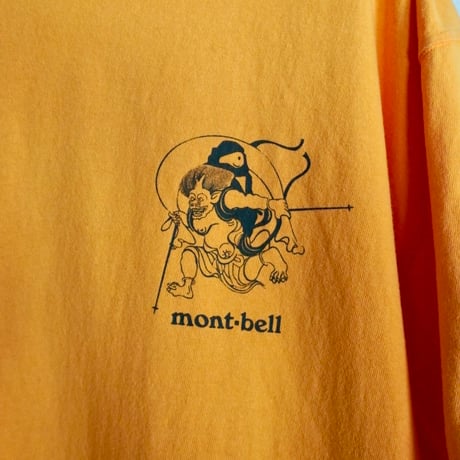 old mont-bell print Tee