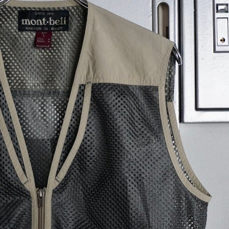 old mont-bell mesh vest