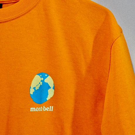 old mont-bell good print Tee