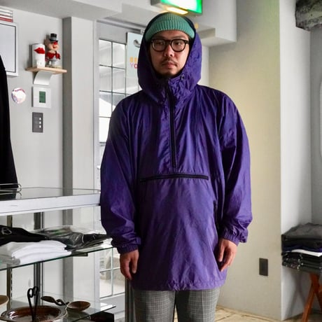 old mont-bell nylon anorak