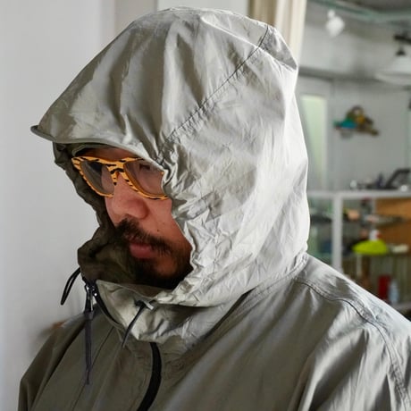 old mont-bell nylon anorak