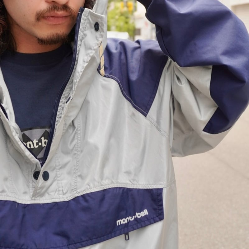 old mont-bell 2tone nylon anorak | HIGE OSAKA O