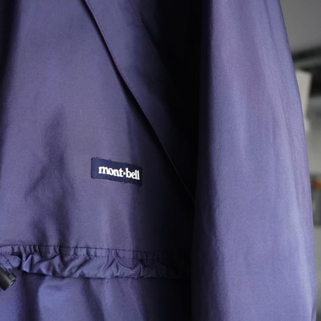 old mont-bell nylon jacket