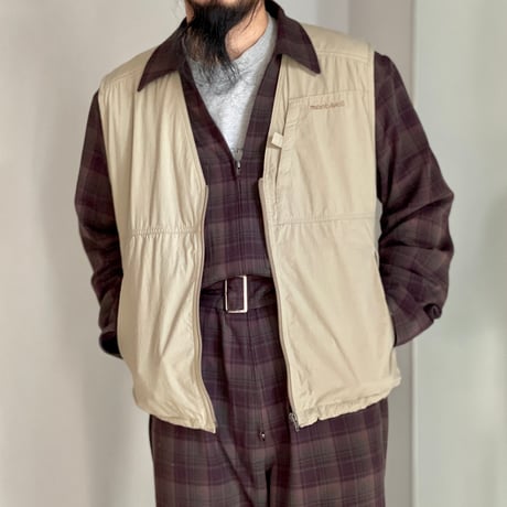 old mont-bell  zip vest