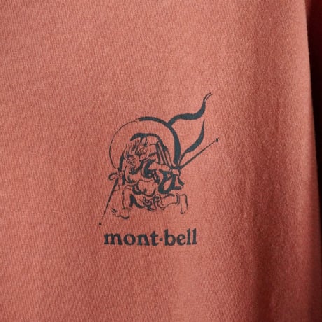 old mont-bell print Tee