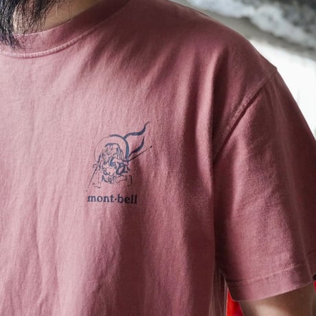 old mont-bell print Tee