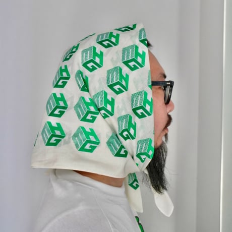 Dice logo bandana scarf
