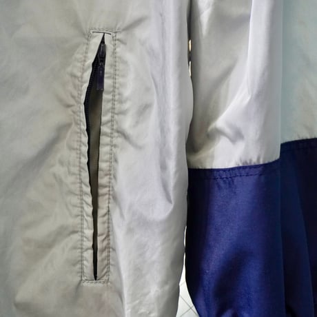 old mont-bell 2tone nylon anorak