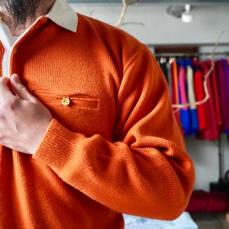 old mont-bell knit polo