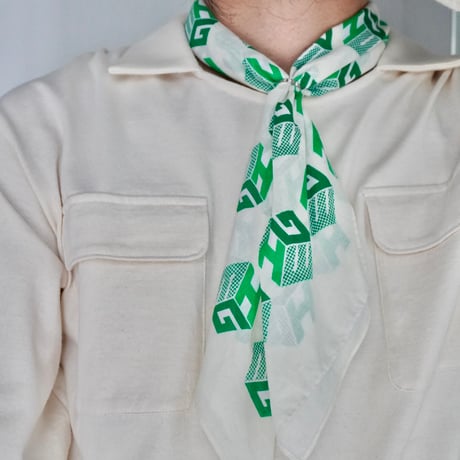 Dice logo bandana scarf