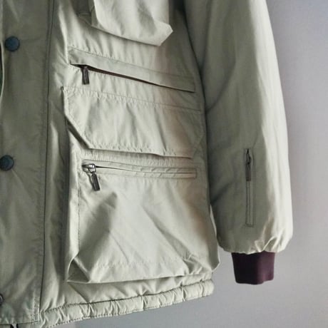 old mont-bell fishing jacket reversible  1