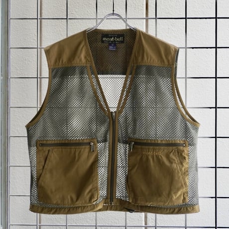 old mont-bell mesh vest
