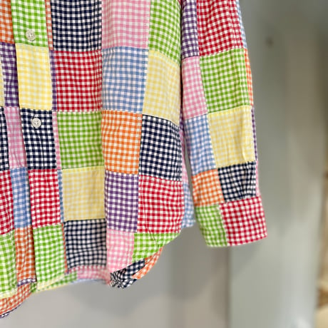 BROOKS BROTHERS PATCHWORK SHIRT