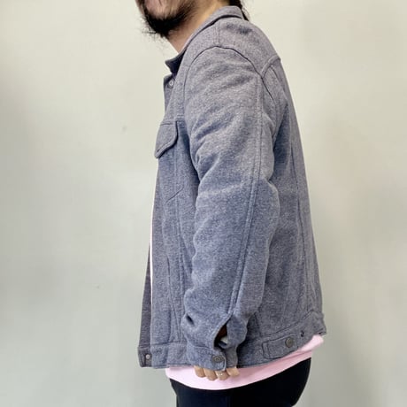 levi's sweat trucker jacket