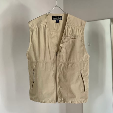 old mont-bell  zip vest