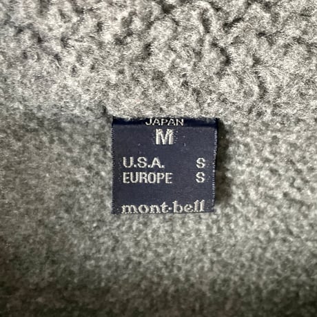 old mont-bell fleece jkt