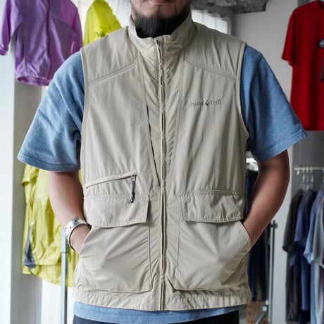 old mont-bell trekking vest