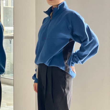 old mont-bell  half zip fleece P/O