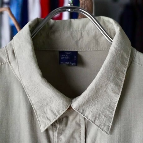 old mont-bell fishing shirt