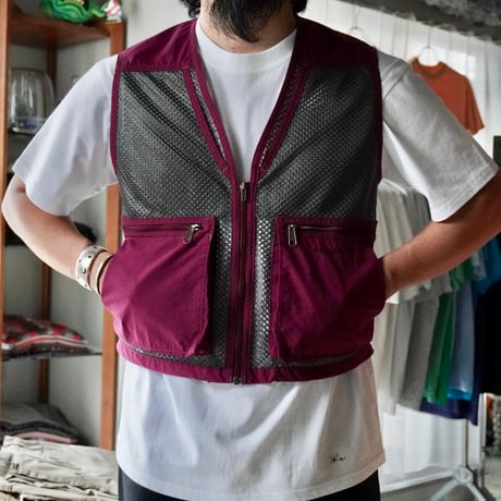 old mont-bell mesh vest