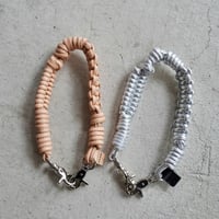 A SCENE Design paracord strap -leather-