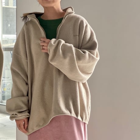 old mont-bell  half zip fleece P/O