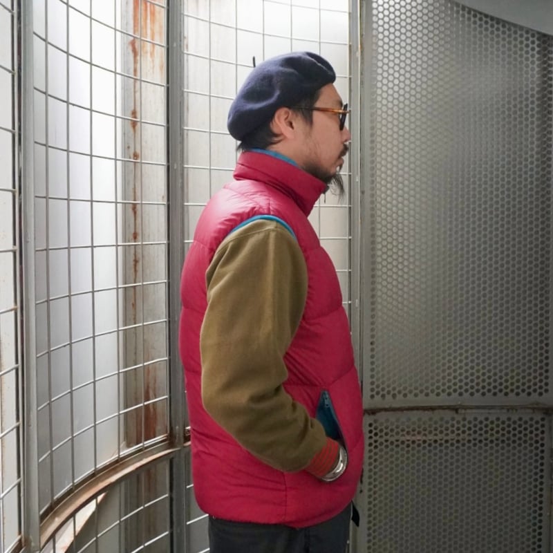 old mont-bell down vest reversible | HIGE OSAK
