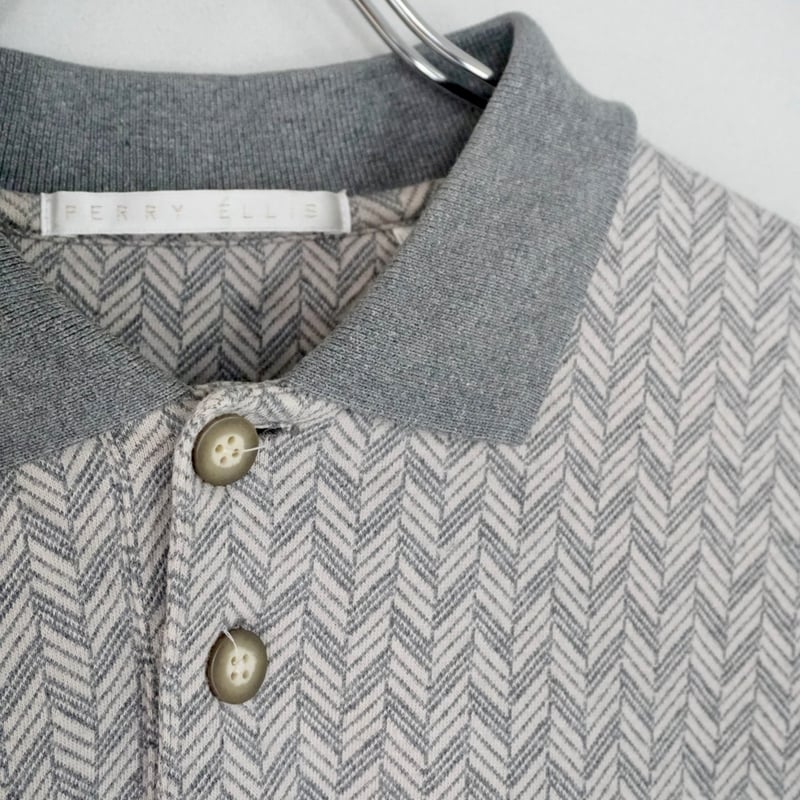 PERRY ELLIS L/S polo | HIGE OSAKA ONLINE STORE