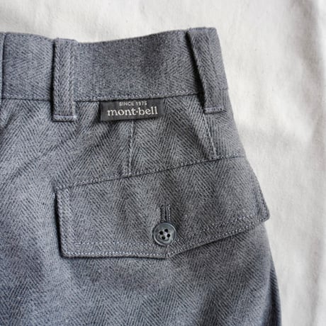 old mont-bell herringbone pants