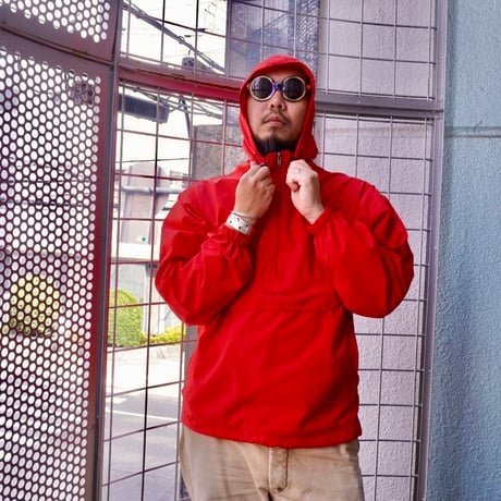 old mont-bell nylon anorak