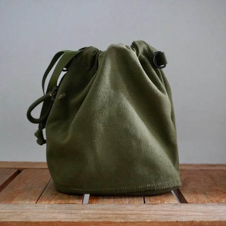 THE CORE OF THINGS × N.C reversible pouch bag stencil 1