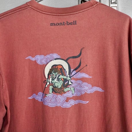 old mont-bell print Tee