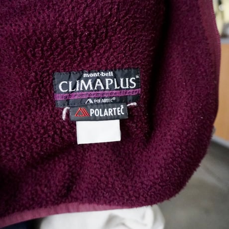 old mont-bell fleece jacket