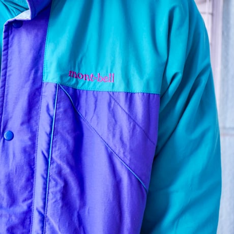 old mont-bell good color nylon jkt