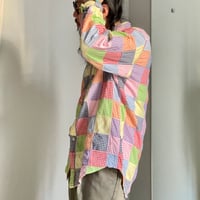 BROOKS BROTHERS PATCHWORK SHIRT
