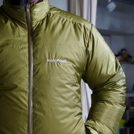 old mont-bell down jacket