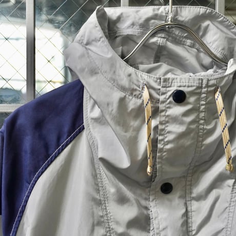 old mont-bell 2tone nylon anorak