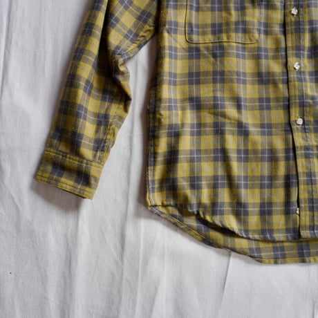 old mont-bell plaid shirt