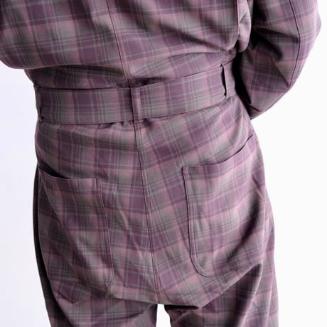 N.C.  "A.R SUIT"  brown plaid