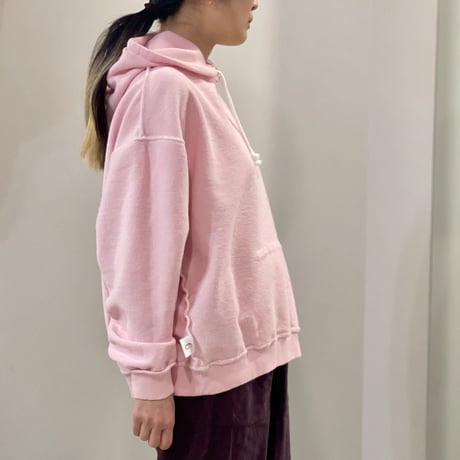 N.C.  "Goodbye Boredom"  HOODIE pink