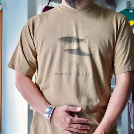 old mont-bell print Tee