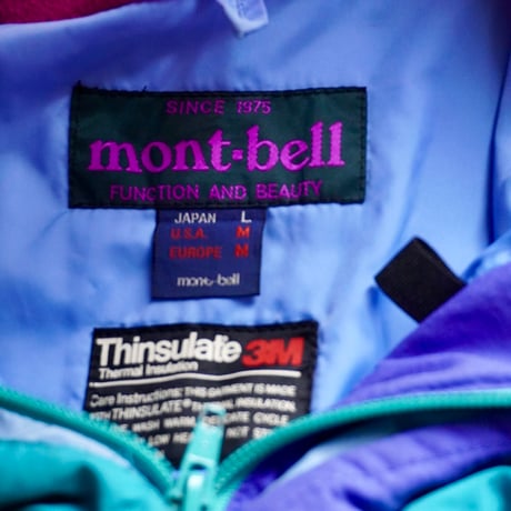 old mont-bell good color nylon jkt