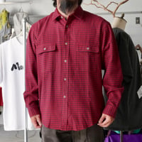 old mont-bell plaid shirt