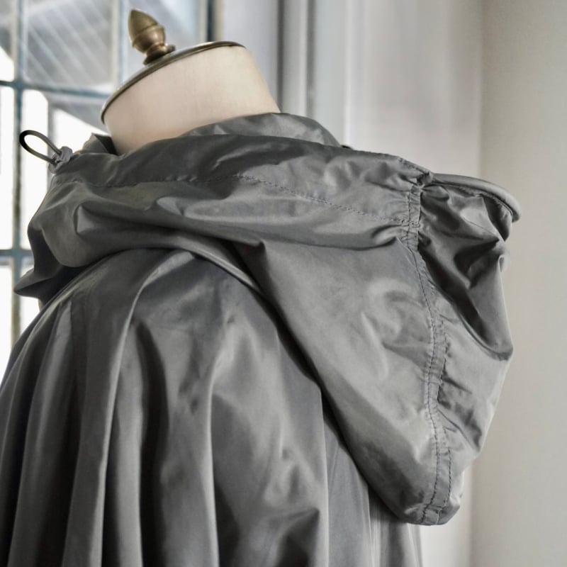 old mont-bell グレー　ナイロンジャケット　古着　90s mont bell - 90s モンベル ナイロンフィッシングジャケットの