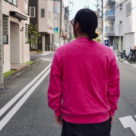 mate sweat  pink × silver