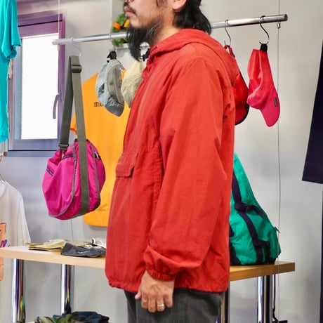 old mont-bell nylon anorak