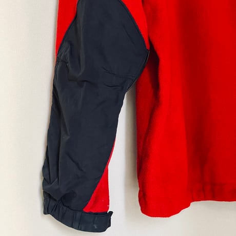old mont-bell ZERO POINT fleece half zip P/O