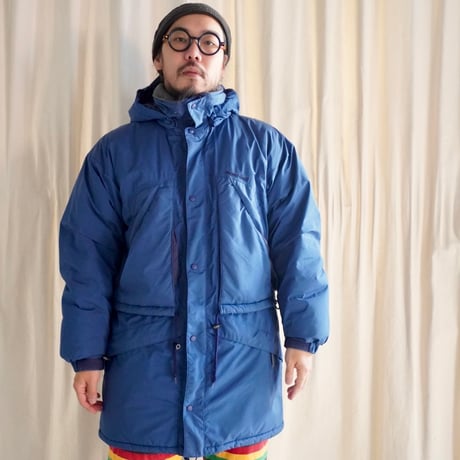 old mont-bell puffer coat