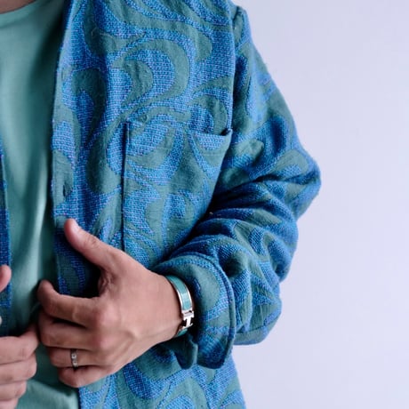 N.C.  "O.F SHIRT"  vintage U.S fabric